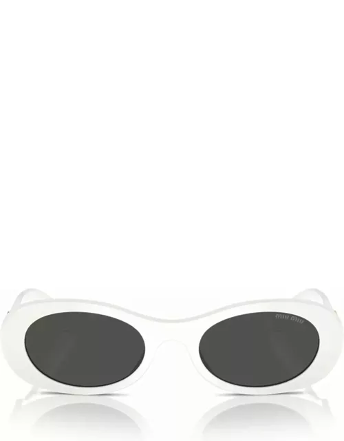 Miu Miu Eyewear Mu 06zs White Ivory Sunglasse