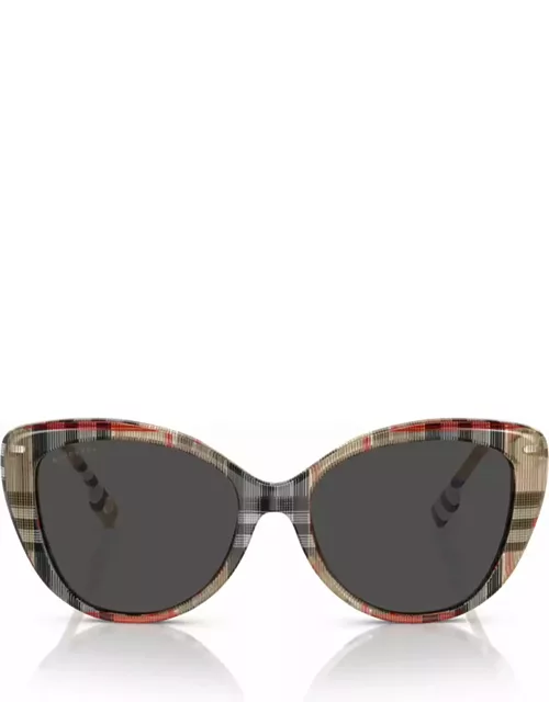 Burberry Eyewear Be4407 Vintage Check Sunglasse