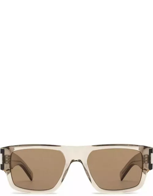 Saint Laurent Eyewear Sl 659 Beige Sunglasse