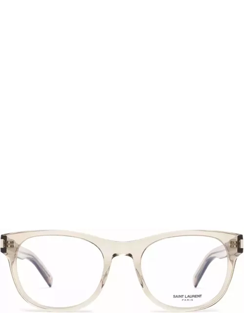 Saint Laurent Eyewear Sl 663 Beige Glasse