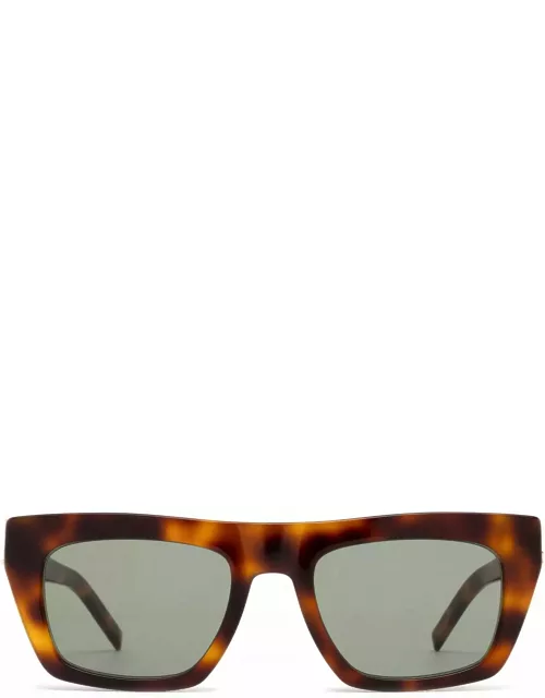Saint Laurent Eyewear Sl M131 Havana Sunglasse