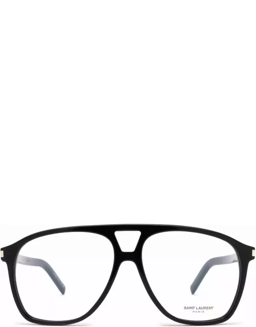 Saint Laurent Eyewear Sl 596 Opt Black Glasse