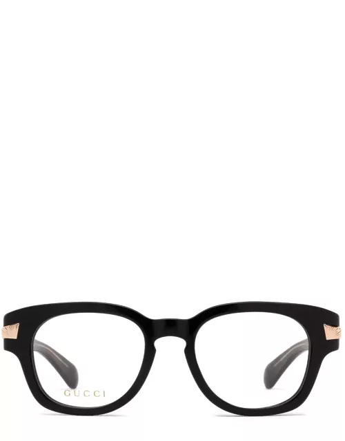 Gucci Eyewear Gg1518o Black Glasse