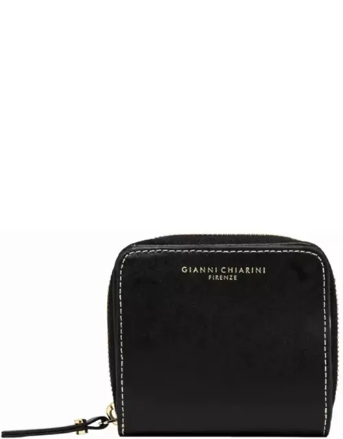 Gianni Chiarini Small Black Cowhide Wallet