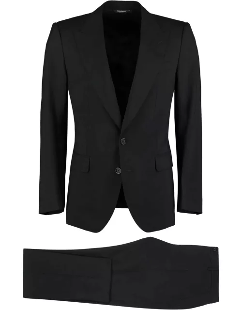 Dolce & Gabbana Sicilia Wool Two-pieces Suit