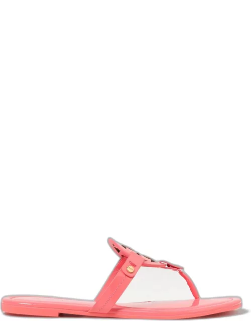 Flat Sandals TORY BURCH Woman colour Pink