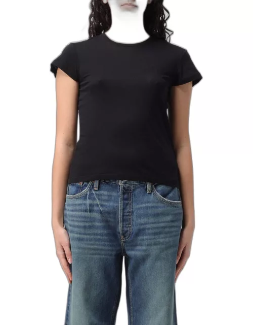 T-Shirt RE/DONE Woman colour Black