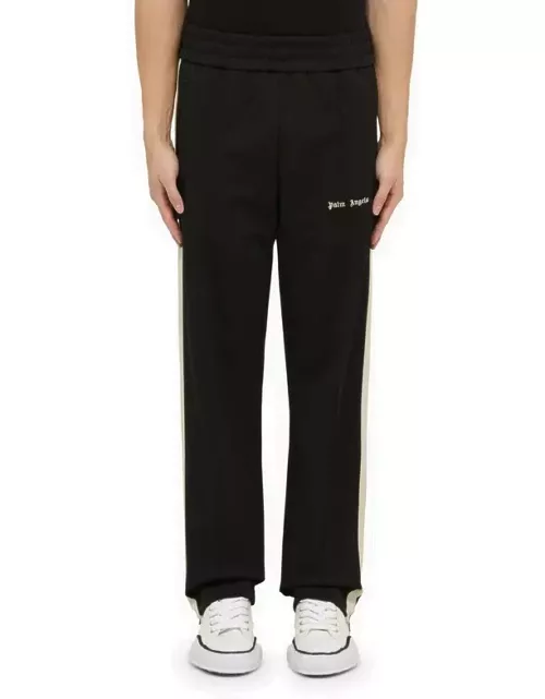 Black jogging trousers with band