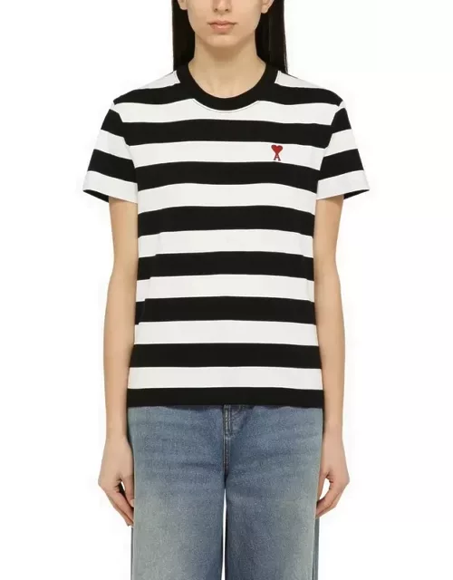 Ami De Coeur striped black/white T-shirt