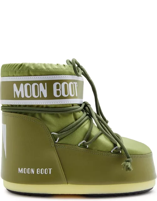 Moon Boot Icon Padded Nylon Snow Boots - Khaki - 3638