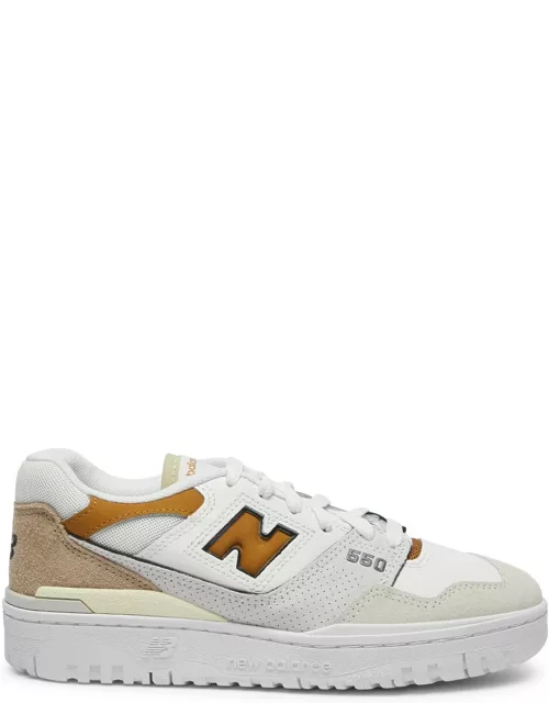 New Balance 550 Panelled Leather Sneakers - White - 7 (IT38 / UK5)