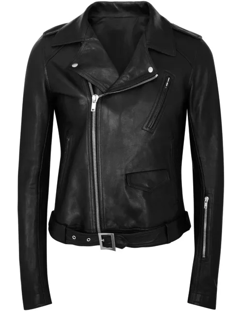 Rick Owens Leather Biker Jacket - Black - 52 (IT52 / XL)