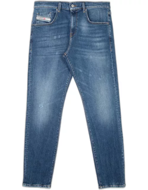 Diesel 2019 D-strukt L.30 Washed medium blue slim fit jeans - 2019 D-Strukt
