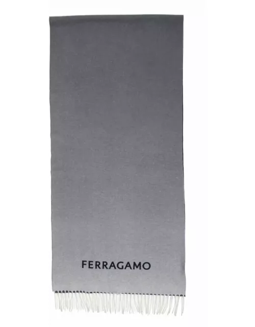 Ferragamo Scarf In Cashmere Nuance Shaded Effect
