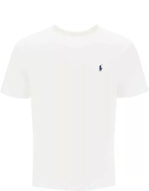 Polo Ralph Lauren Custom Fit T-shirt With Logo Embroidery