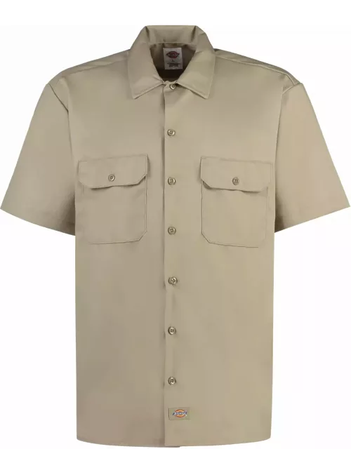 Dickies Short Sleeve Cotton Blend Shirt