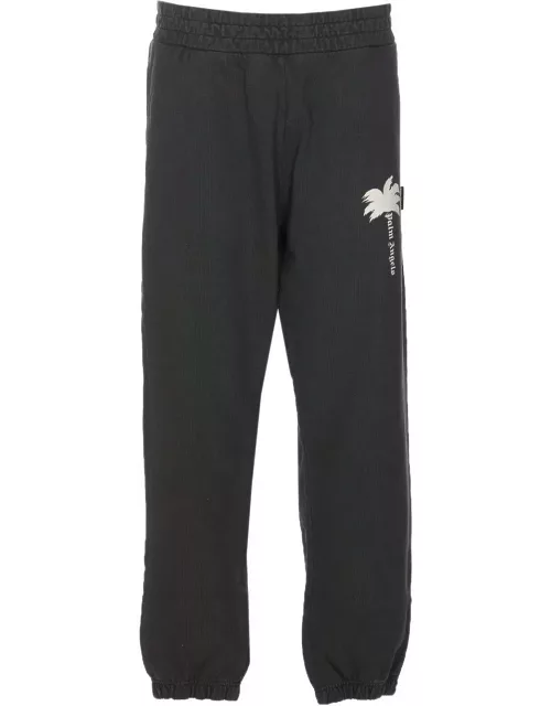 Palm Angels The Palm Printed Elasticated Waist Track Trouser