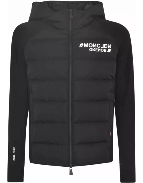 Moncler Grenoble Cardigan With Padded Front Pane