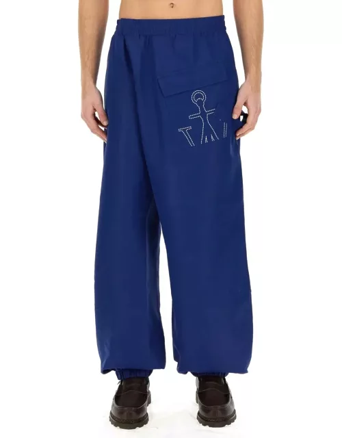 J.W. Anderson Joggers Pants With Logo Anchor