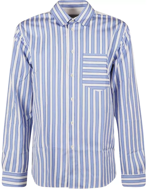 J.W. Anderson Classic Fit Patchwork Shirt