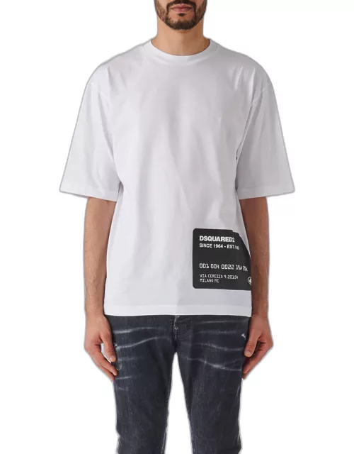 Dsquared2 T-shirt With Printed Logo Pattern