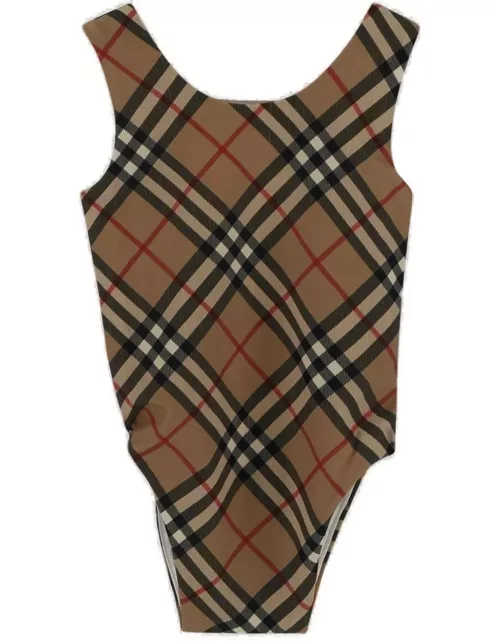 Burberry Vintage Check Sleeveless Swimsuit