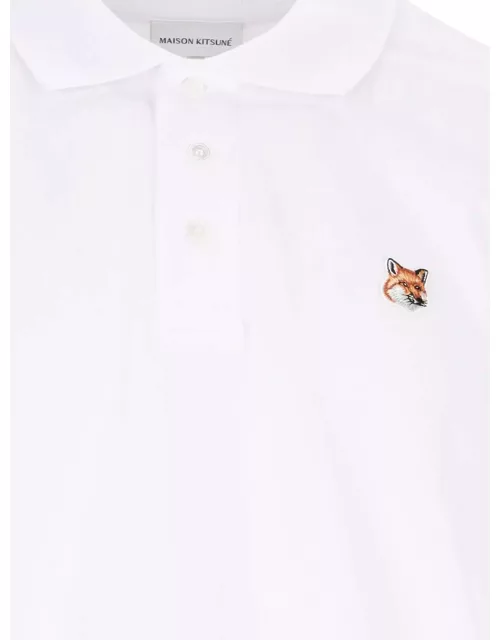 Maison Kitsuné Polo Shirt fox Head