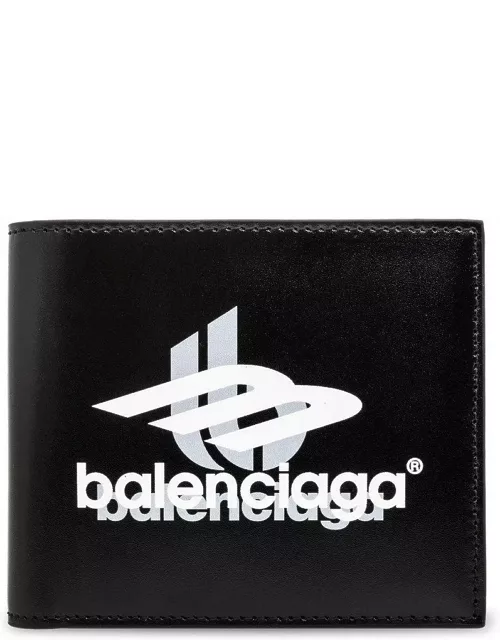 Balenciaga Logo Printed Bifold Wallet