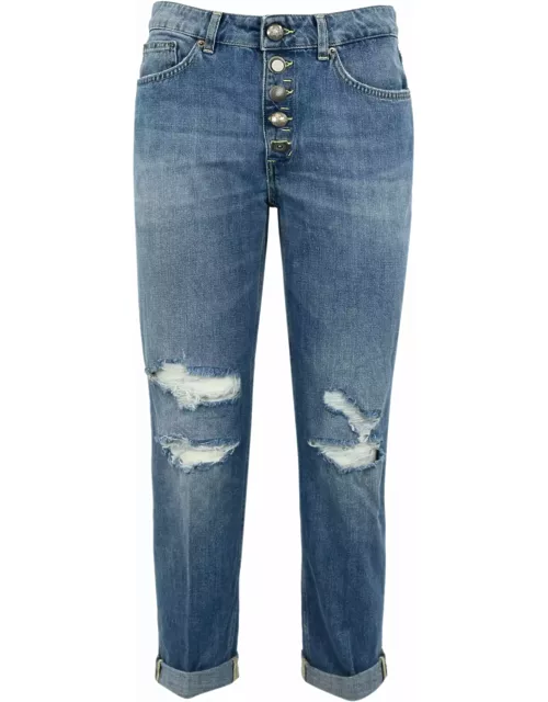 Dondup Koons Jeans In Fixed Deni