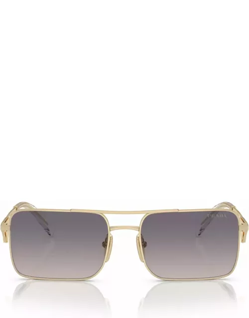 Prada Eyewear Pr A52s Pale Gold Sunglasse