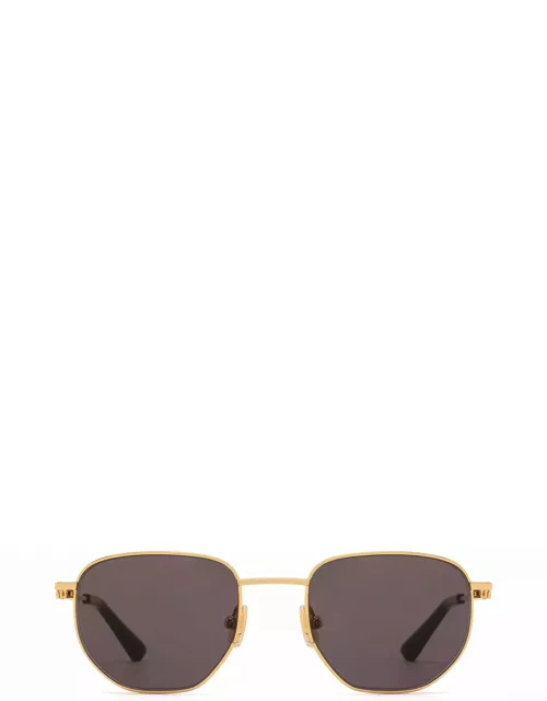 Bottega Veneta Eyewear Bv1301s Gold Sunglasse