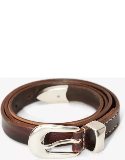 Our Legacy 2 Cm Belt Brown leather belt - 2 cm belt
