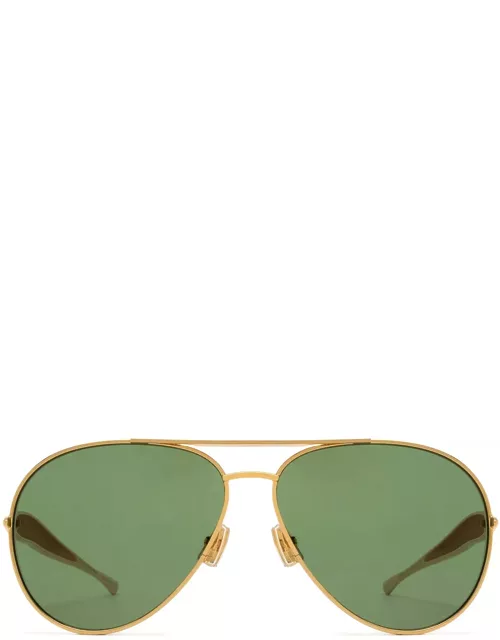 Bottega Veneta Eyewear Bv1305s Gold Sunglasse