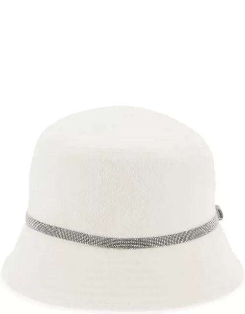 BRUNELLO CUCINELLI Shiny Band Bucket Hat with