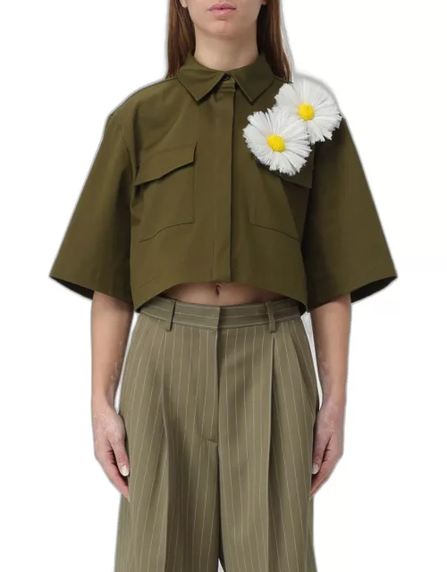 Shirt MSGM Woman colour Military