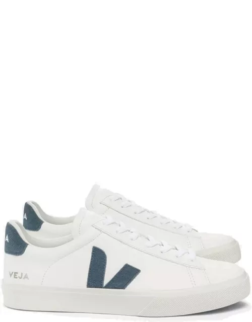 VEJA Campo Leather Trainers - Extra White & California