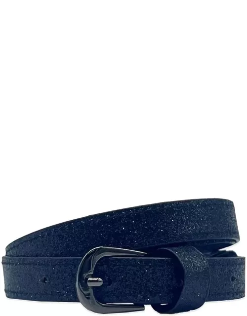 NOOKI Brazil Woven Belt - Metallic Black