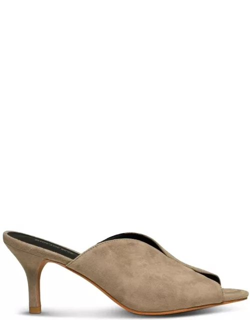 SHOE THE BEAR Valentine Suede Sandal - Taupe
