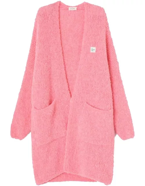 American Vintage Zolly Long Cardigan - Pinky