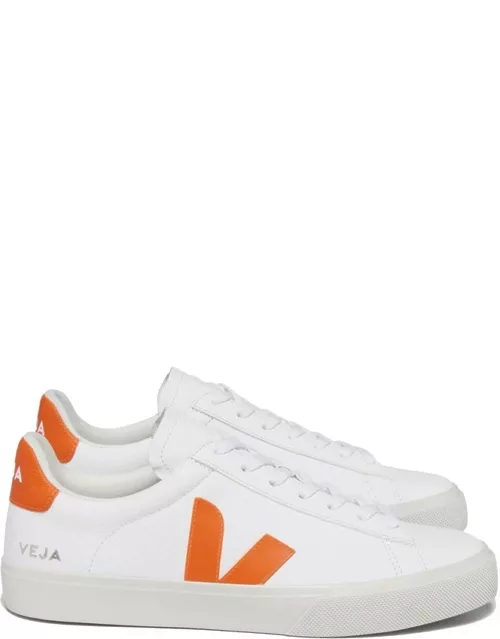 VEJA Campo Leather Trainers - Ex White & Fury