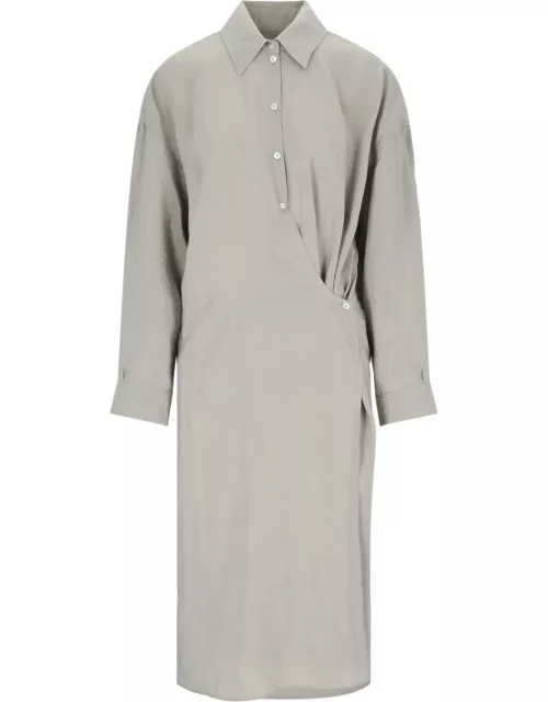 Lemaire 'Twisted' Shirt Dres