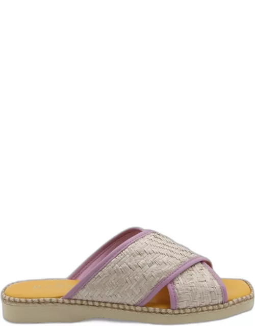 Flat Sandals HOGAN Woman colour Lilac