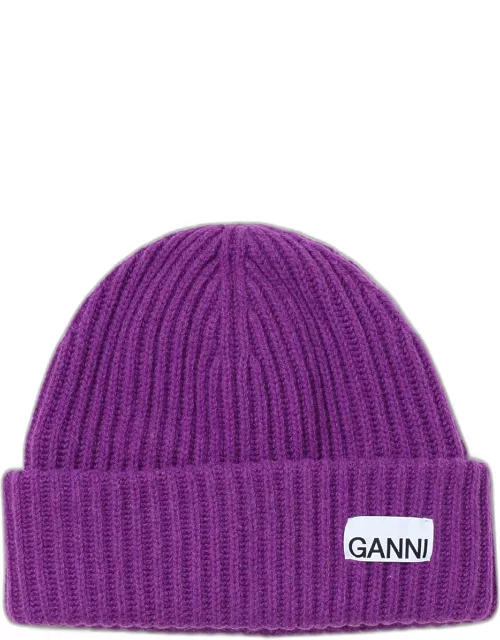 Hat GANNI Woman colour Violet