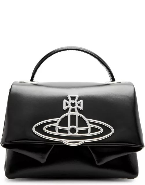 Vivienne Westwood Sibyl Leather top Handle bag - Black