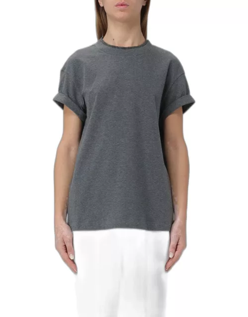T-Shirt BRUNELLO CUCINELLI Woman colour Grey