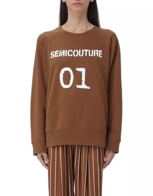 Sweatshirt SEMICOUTURE Woman colour Brown