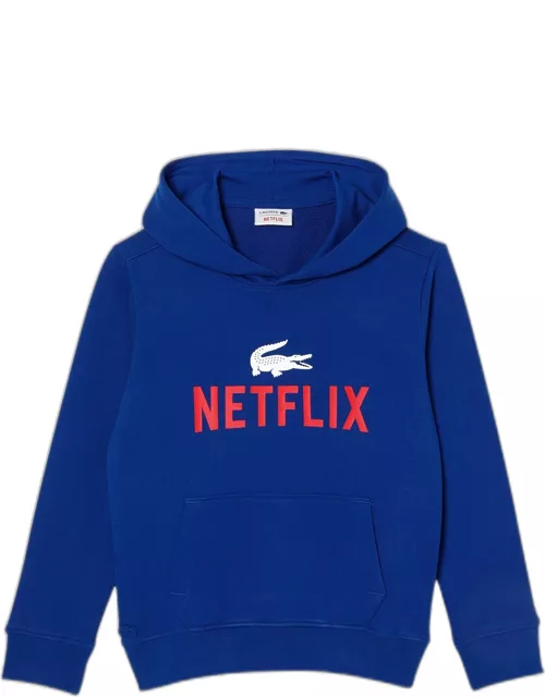 x Netflix Logo-Print Hoodie