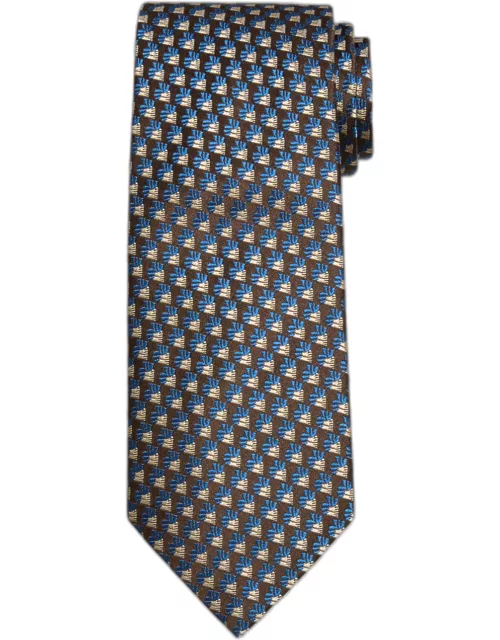 Men's Radish Jacquard Silk Tie