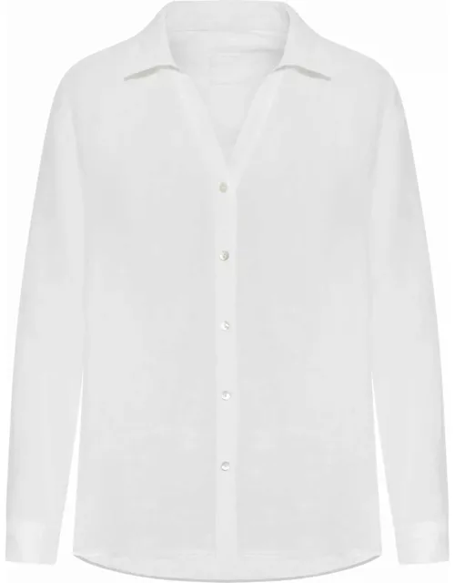 120% Lino Long Sleeve Woman Shirt