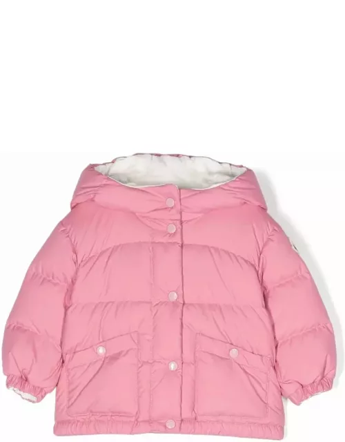 Moncler Pink Ebre Down Jacket